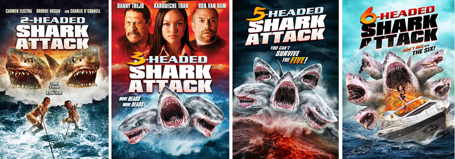 multi-headed shark attack movies